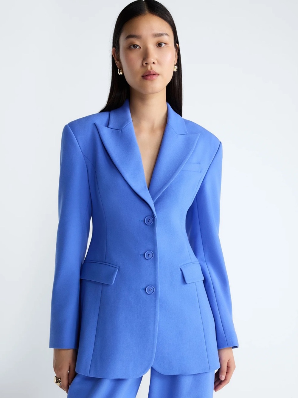 Devil Wears Prada Scoop Collection Women's Single Breasted Fitted Blazer NWT